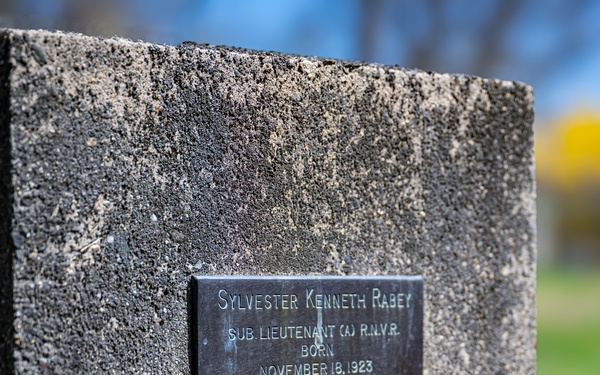 Gravestone Rubbing for Lt. Sylvester K. Rabey