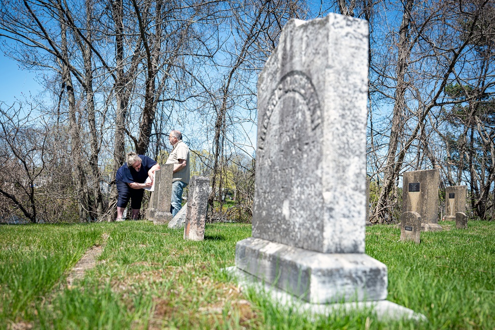 Gravestone Rubbing for Lt. Sylvester K. Rabey