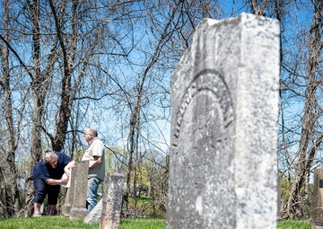 Gravestone Rubbing for Lt. Sylvester K. Rabey