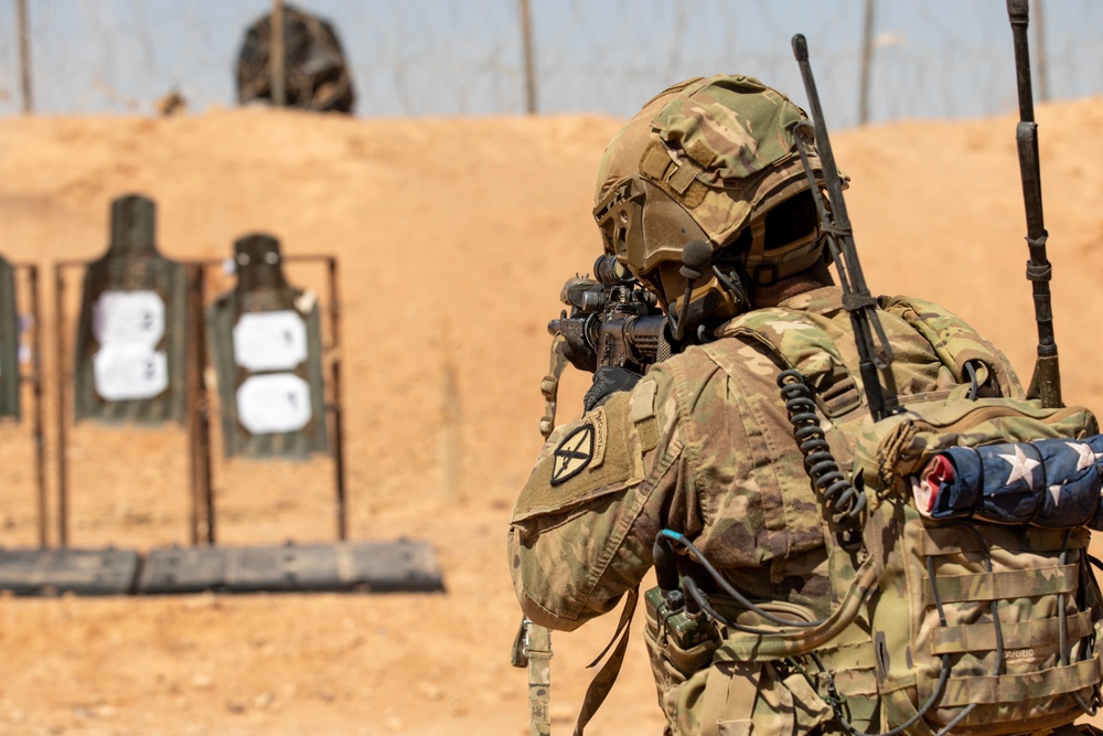 Precision Under Pressure: Task Force ARMADILLO Soldiers Train