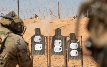 Focused Precision: Task Force ARMADILLO Soldiers Train