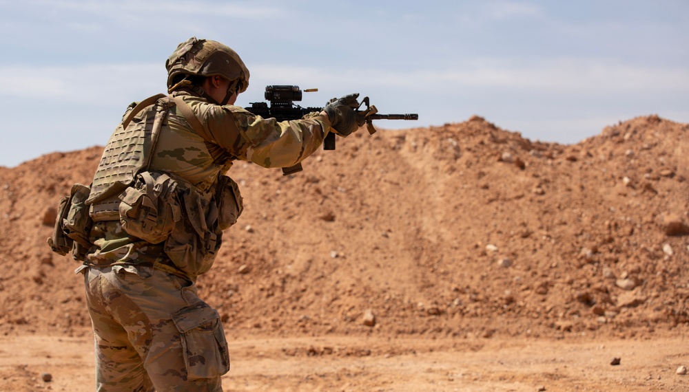 Sharpening Skills: Task Force ARMADILLO Soldiers Train