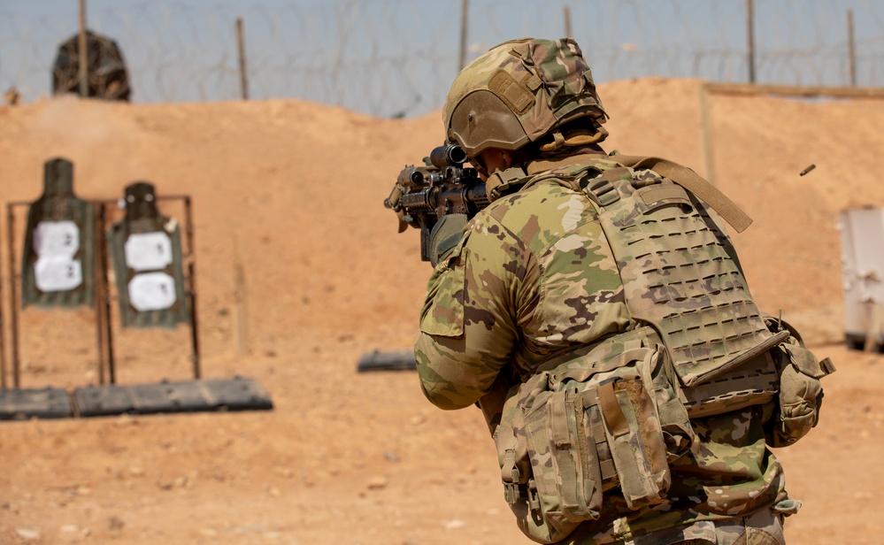 Precision Training: Task Force ARMADILLO Soldiers Hone Skills