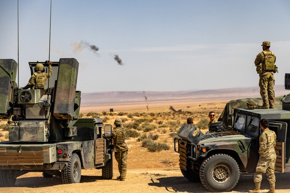 US showcases Avenger Air Defense System with Stinger missile at African Lion 2025