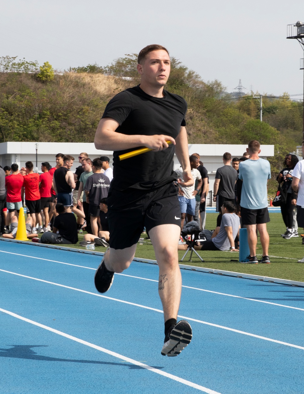 U.S. Marines host sports day in Iwakuni, Japan