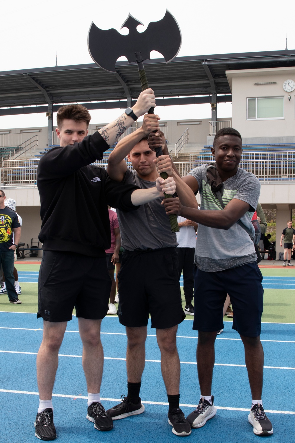 U.S. Marines host sports day in Iwakuni, Japan