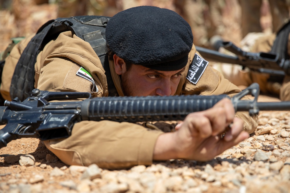Partnered Progress: Syrian Forces Train in Tactical Movement with U.S. Support