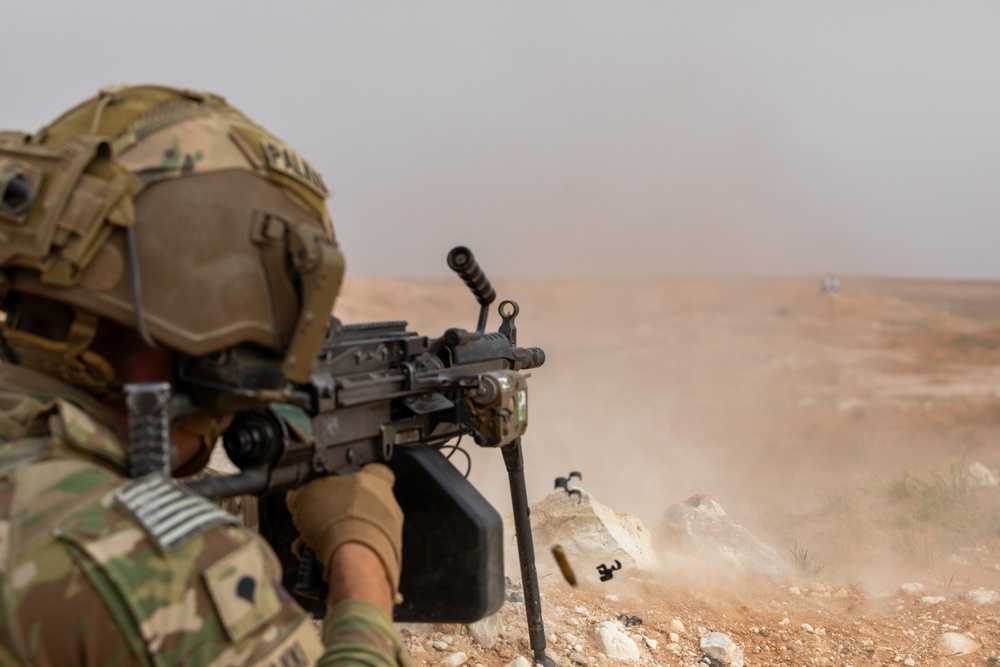 U.S. Army Soldiers train on Infantry Maneuver Range