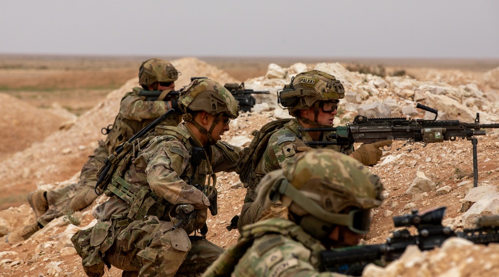 U.S. Army Soldiers train on Infantry Maneuver Range