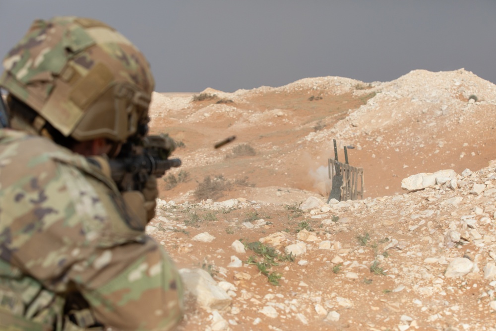U.S. Army Soldiers train on Infantry Maneuver Range