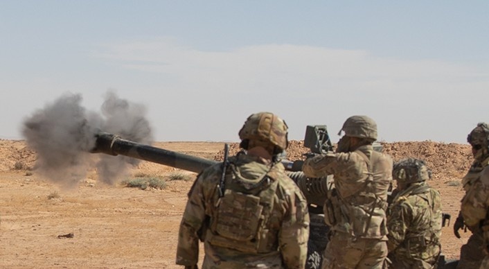 US Fires M119 Howitzer During African Lion 2025 in Tunisia