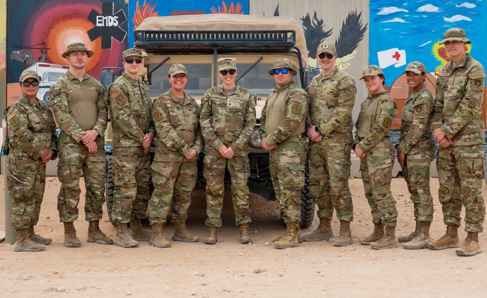 378th EMDS hosts Walking Blood Bank Pre-screening