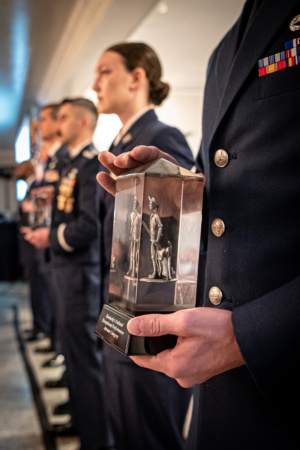 Kentucky Air National Guard's top Airmen honored