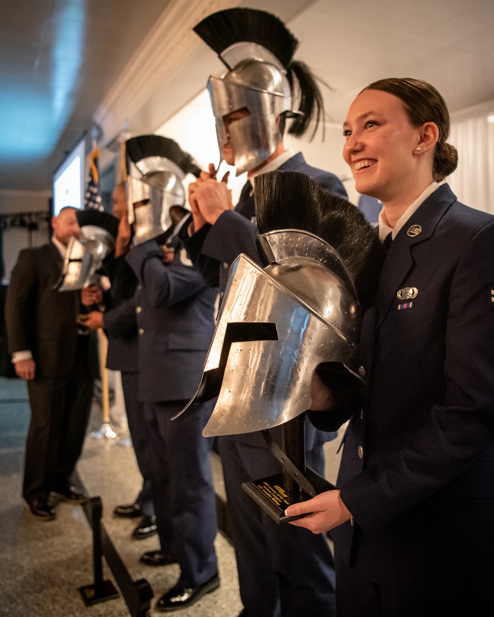 Kentucky Air National Guard's top Airmen honored