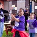 Spangdahlem Elementary School students celebrate Purple Up Day