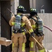 386th ECES conducts fire response drill