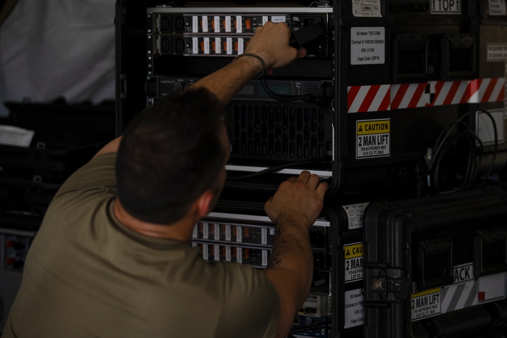 156th CBCS Full Operational Capabilities evaluation