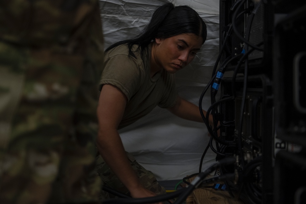 156th CBCS Full Operational Capabilities evaluation