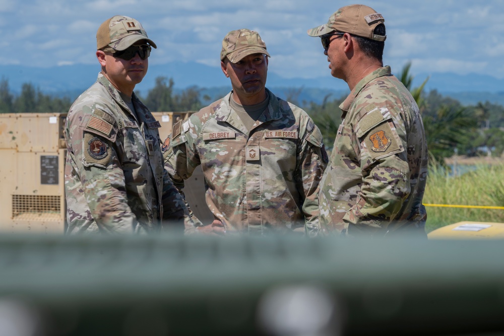 156th CBCS Full Operational Capabilities evaluation
