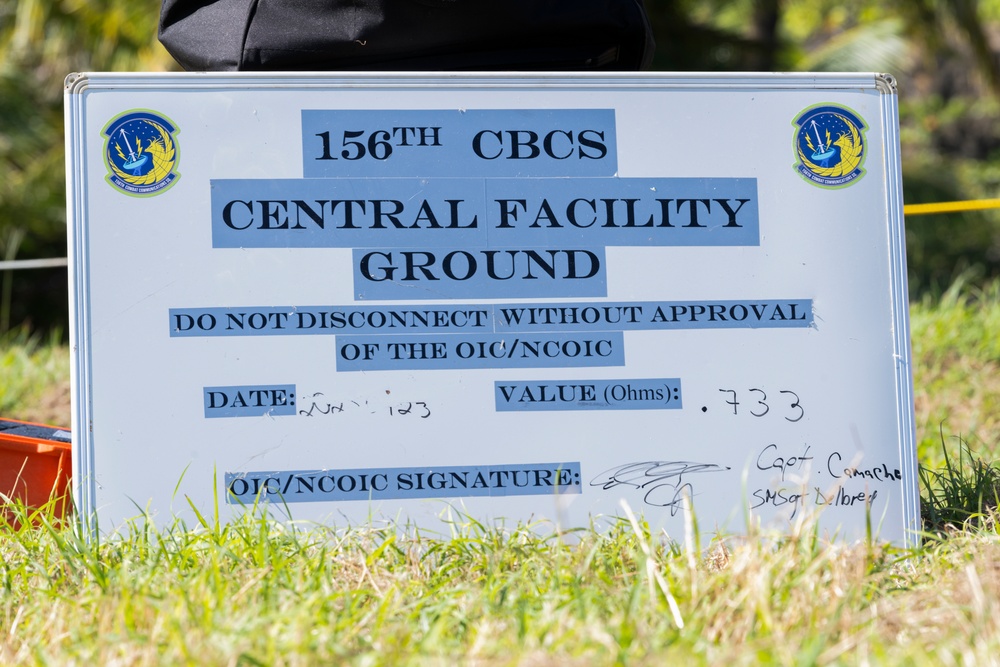 156th CBCS Full Operational Capabilities evaluation