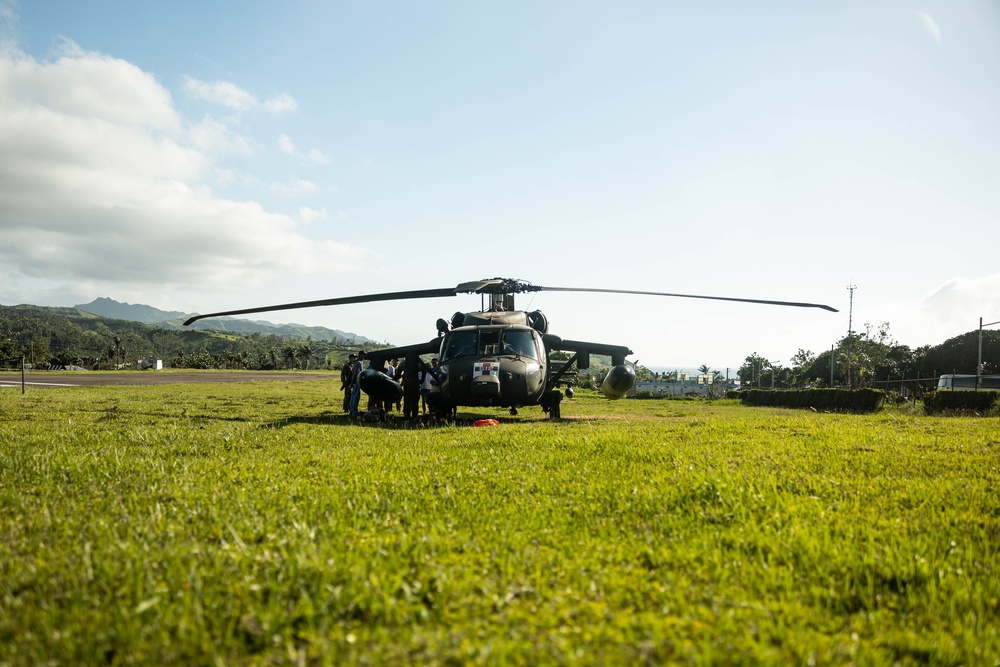 Balikatan 25: 25th ID Conducts Multilateral Civil Engagement with Civilian Medical Personnel during MKTSO