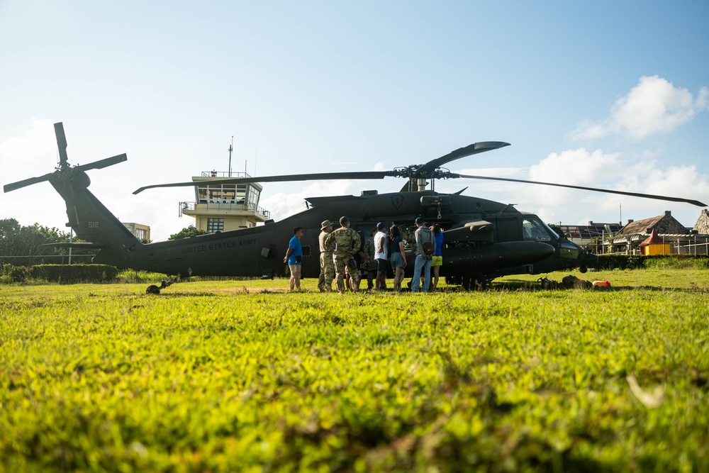 Balikatan 25: 25th ID Conducts Multilateral Civil Engagement with Civilian Medical Personnel during MKTSO