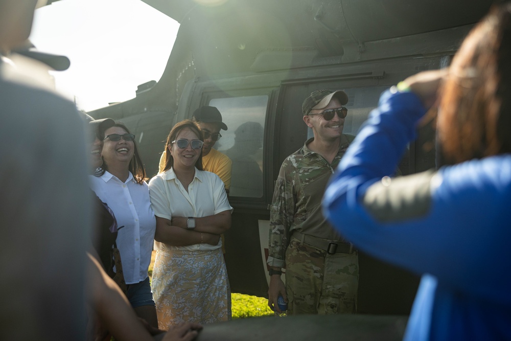 Balikatan 25: 25th ID Conducts Multilateral Civil Engagement with Civilian Medical Personnel during MKTSO