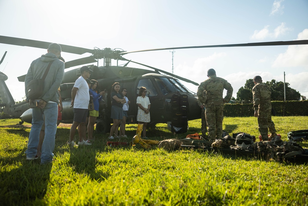 Balikatan 25: 25th ID Conducts Multilateral Civil Engagement with Civilian Medical Personnel during MKTSO