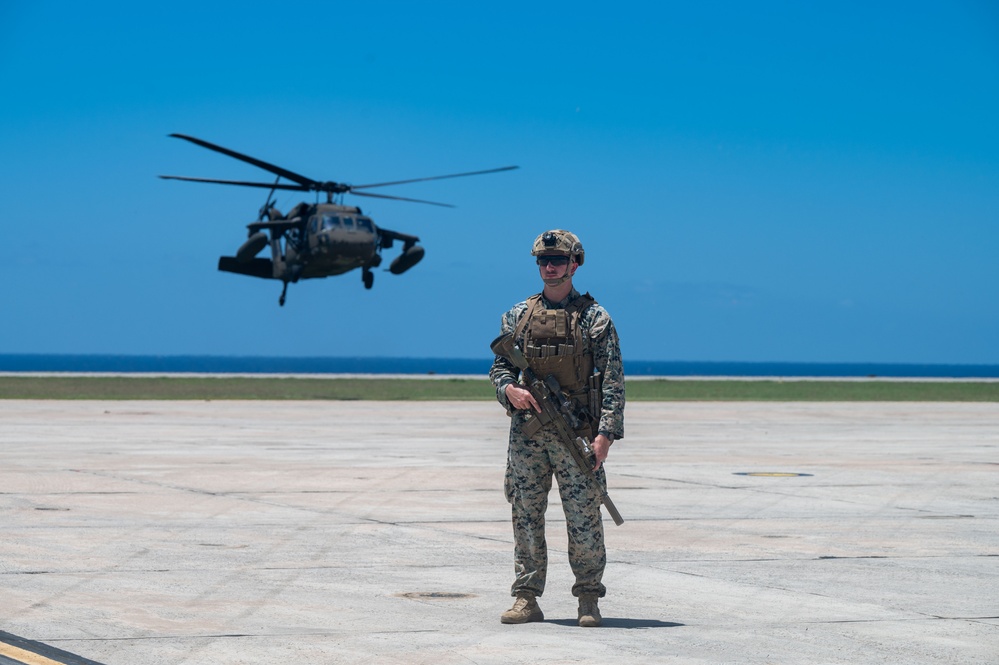 DoD assists DHS in illegal alien removal flight