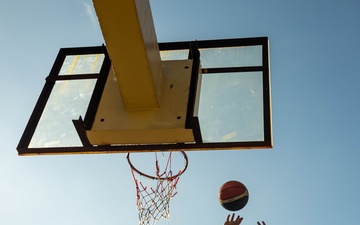 Balikatan 25: 3d LCT Plays Basketball with Local Children during MKTSO