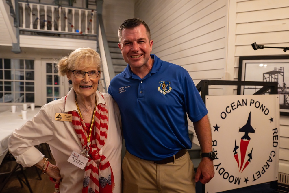 Honoring 60 Years of Red Carpet, Moody AFB partnership