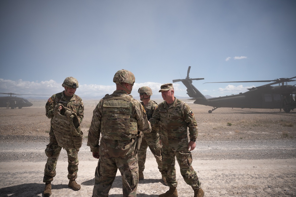 Army National Guard Senior Leadership visits Utah