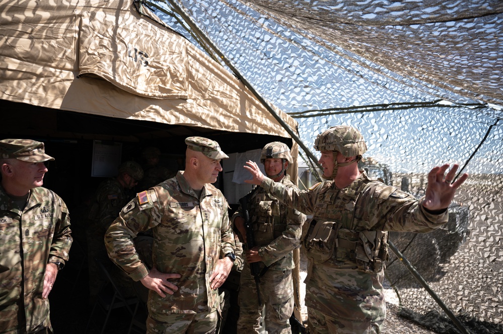 Army National Guard Senior Leadership visits Utah