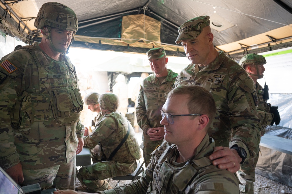 Army National Guard Senior Leadership visits Utah