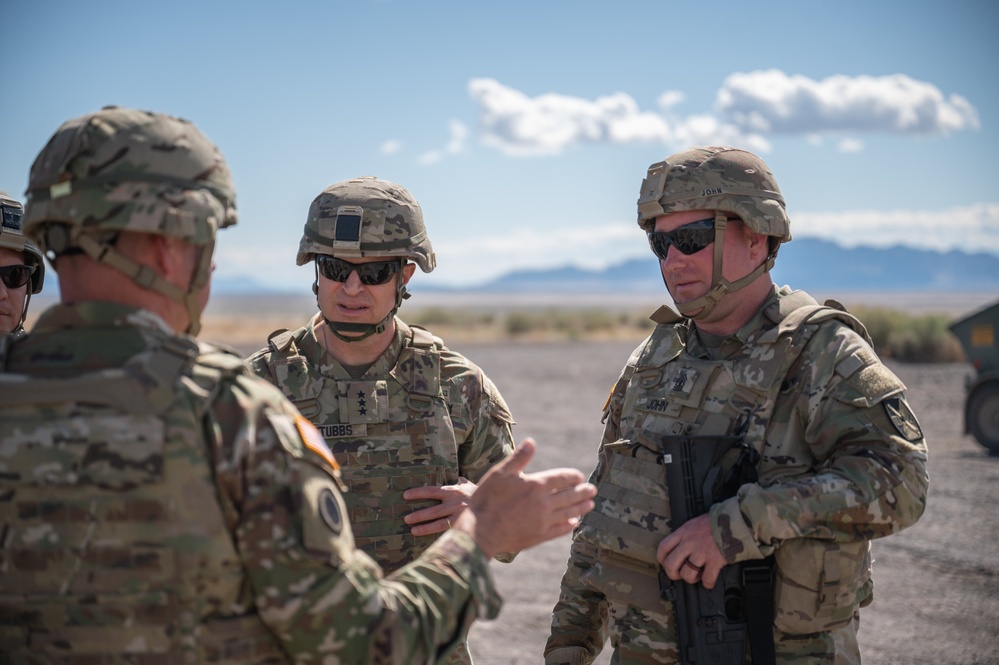 Army National Guard Senior Leadership visits Utah