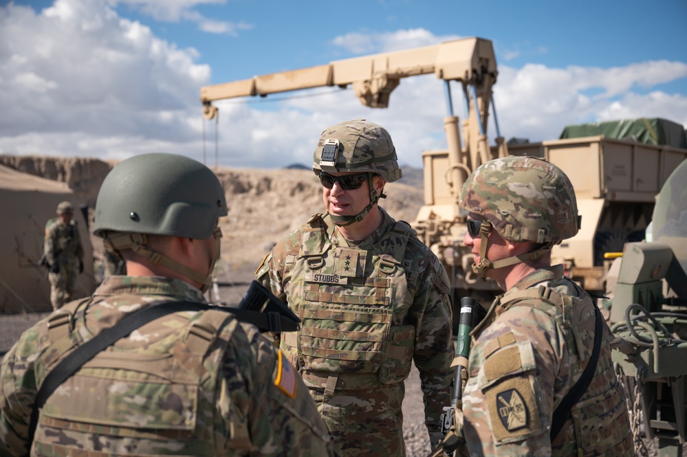 Army National Guard Senior Leadership visits Utah