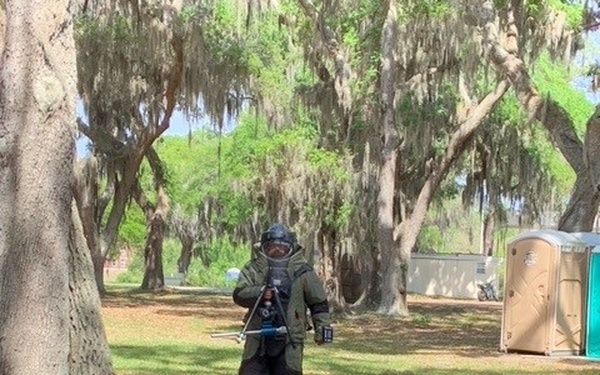 Joint Base Security Drill-Beaufort South Carolina