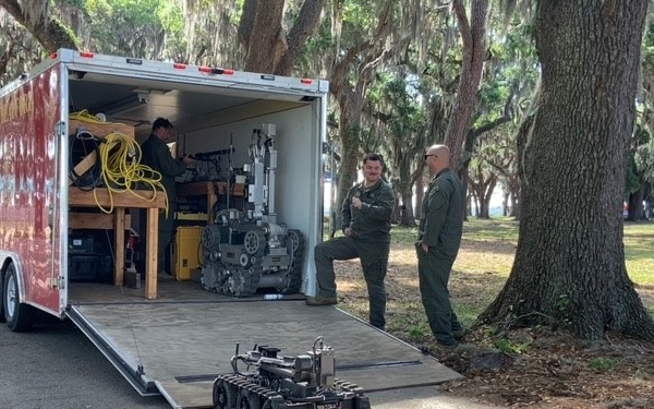 Joint Base Security Drill-Beaufort South Carolina