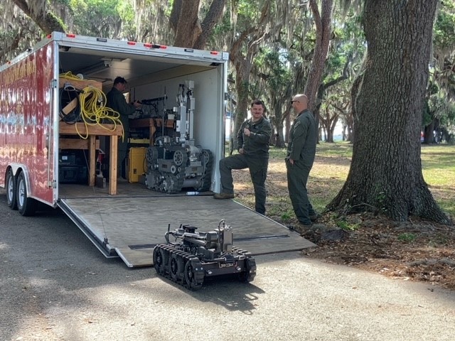 Joint Base Security Drill-Beaufort South Carolina