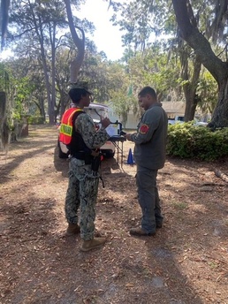 Joint Base Security Drill-Beaufort South Carolina