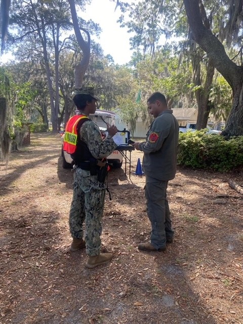 Joint Base Security Drill-Beaufort South Carolina