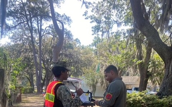 Joint Base Security Drill-Beaufort South Carolina