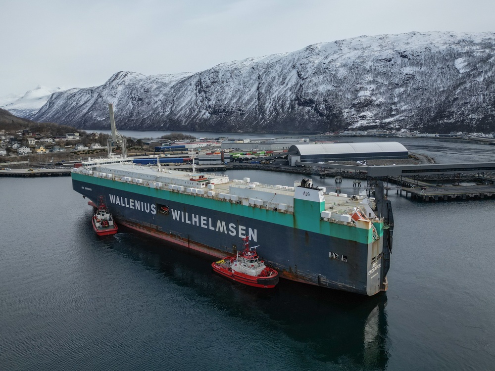 Operation “Swift Response” arrives at the Port of Narvik