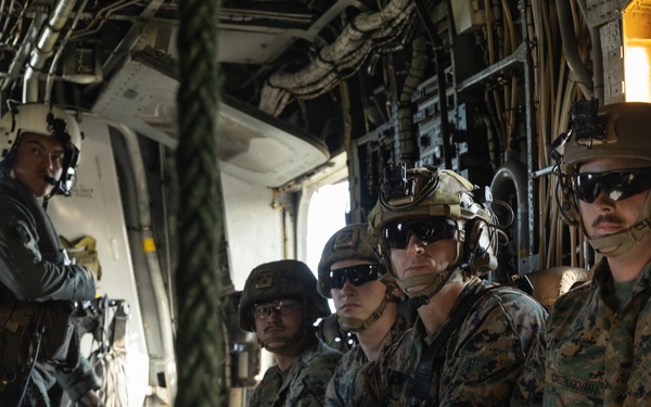 31st MEU conducts Aerial Fast Rope Training for MEUEX