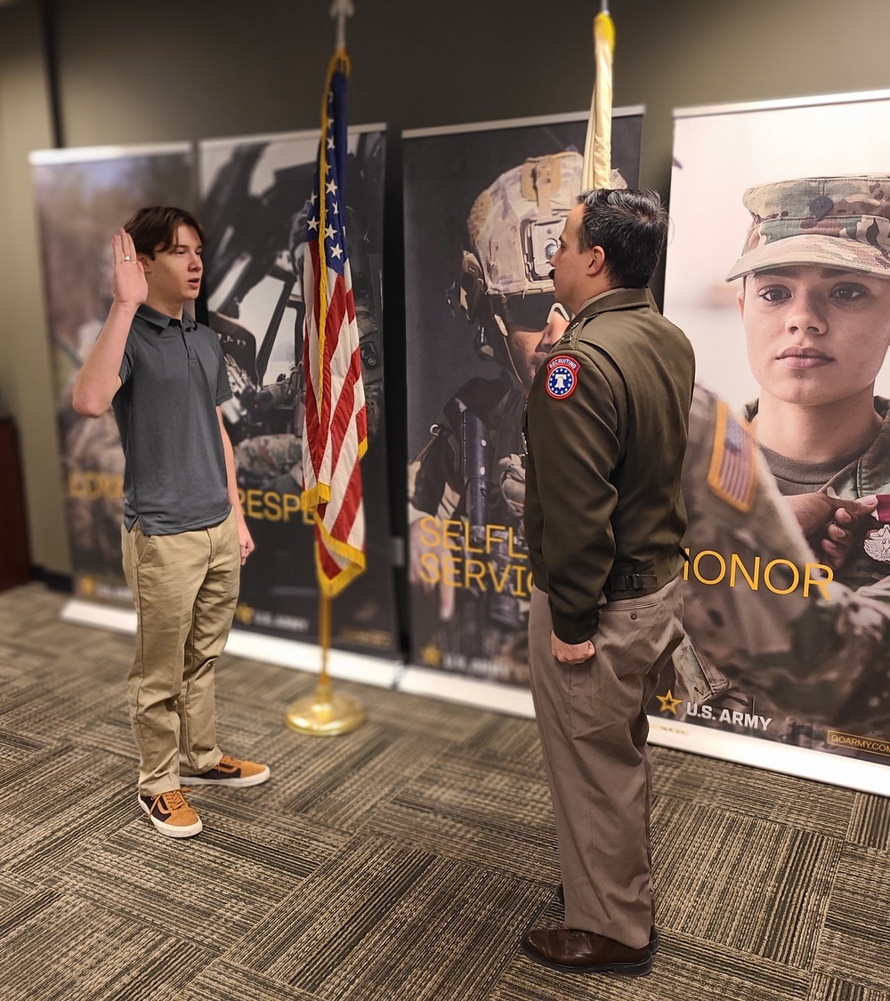 Elijah Rafferty and Cpt. Santiago