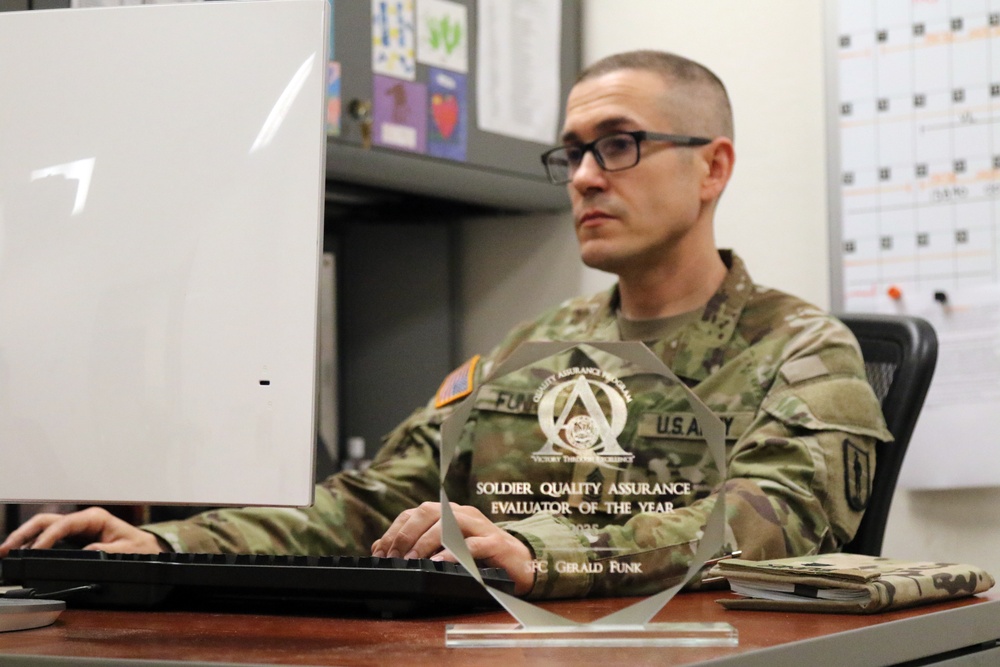 166th Regiment Soldier recognized for quality assurance excellence