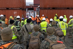 Operation “Swift Response” arrives at the Port of Narvik