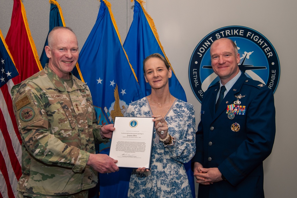 USAF Col. William Allen’s Retirement Ceremony