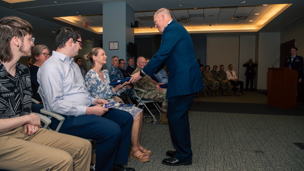 USAF Col. William Allen’s Retirement Ceremony