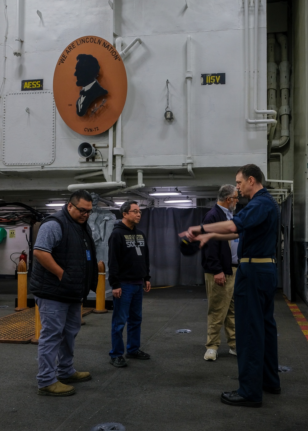 Educators Orientation Visit Aboard USS Abraham Lincoln (CVN 72)